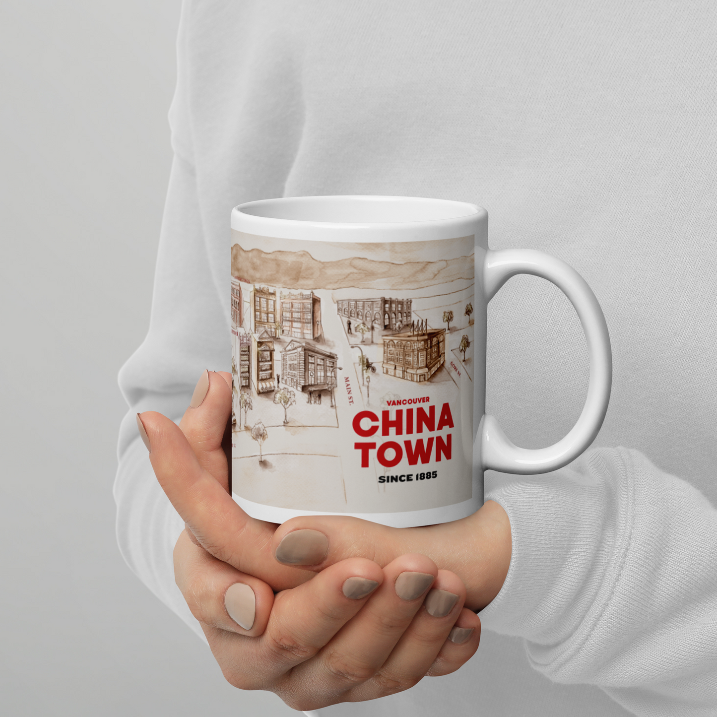 Historical Chinatown Mug