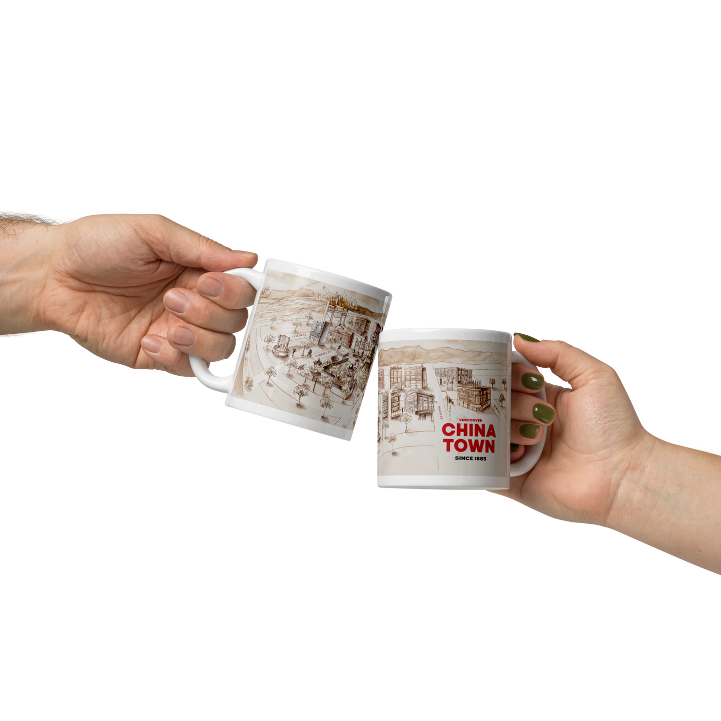 Historical Chinatown Mug
